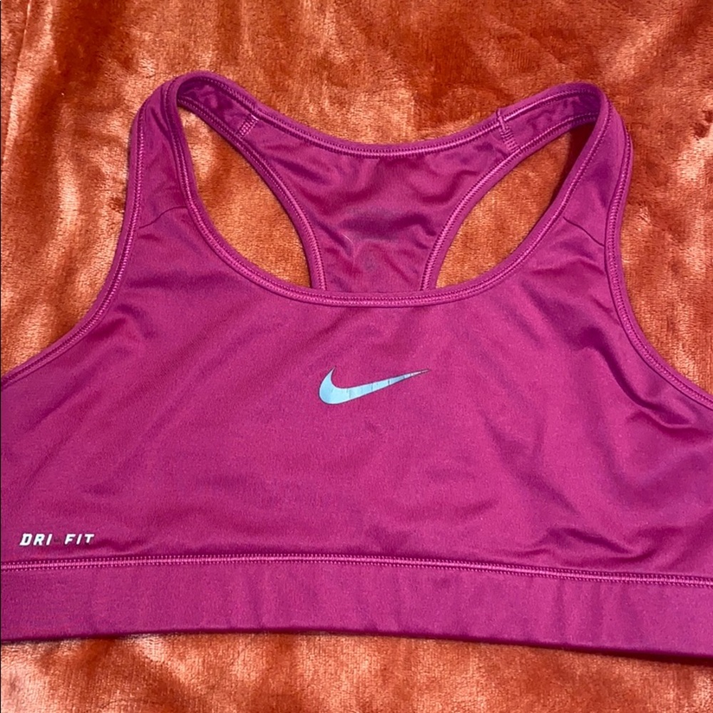 Pink Nike Sports Bra